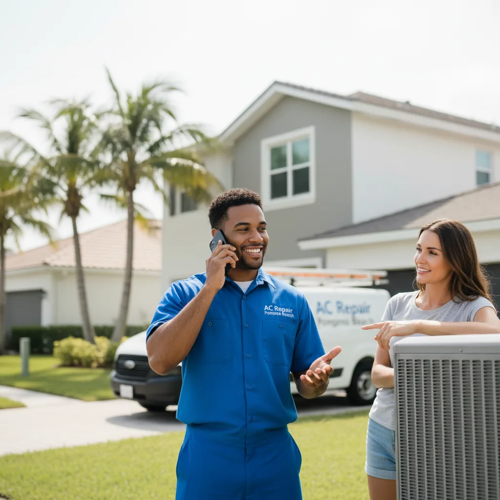 AC Repair Pompano Beach customer support in The Colony